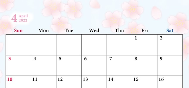 カレンダー姫 カレンダーのテンプレートを無料でダウンロード